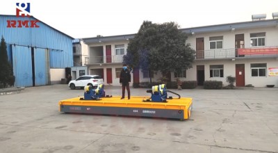 Steering Wheel Omnidirectional Mobile Trackless Cart Cart mingħajr Track