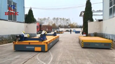 Steering Wheel Omnidirectional Mobile Trackless Cart Cart mingħajr Track