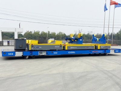 6 tunnellati tal-isteering azzar tal-pajp tal-karrettun tat-trasferiment bla trackless