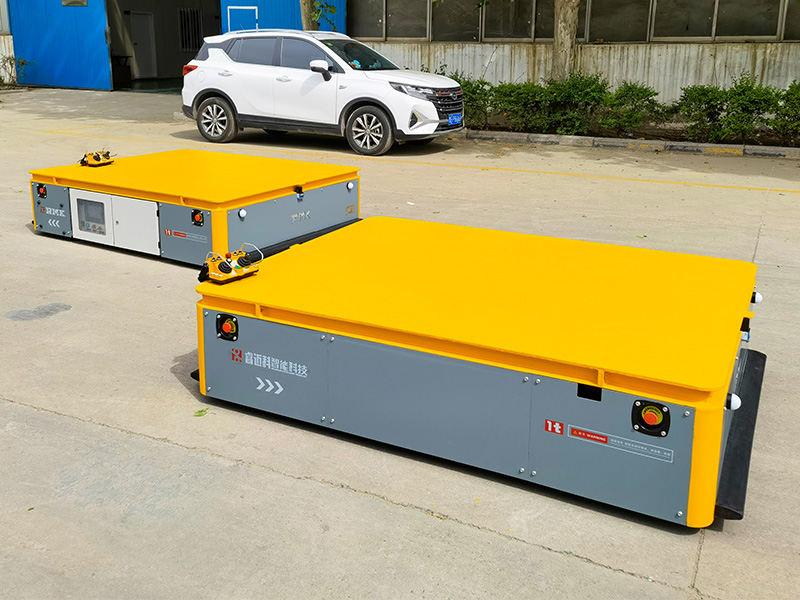 Steering Wheel Omnidirectional Mobile Trackless Cart Cart mingħajr Track