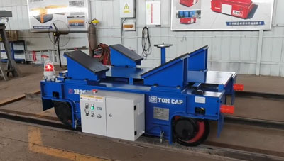 Trolley tat-trasferiment tal-ferrovija heavy-duty personalizzat