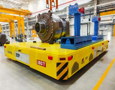 Karettun tat-trasferiment tal-isteering omnidirezzjonali ta '160 tunnellata heavy-duty