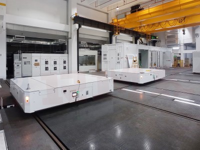 40 tunnellata + 40 tunnellata Dual Cart Linkge Automated RGV