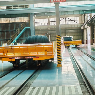 Vettura tat-trasport tal-coil tal-provvista tal-enerġija tal-batterija 10 tunnellati