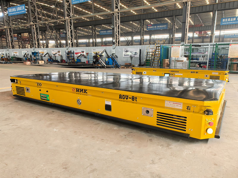 AGV bi Gwida bil-Laser ta' 8 Tunnellati b'Pallet ta' Tlugħ